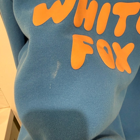 White Fox Boutique Blue Hoodie - Picture 4 of 5